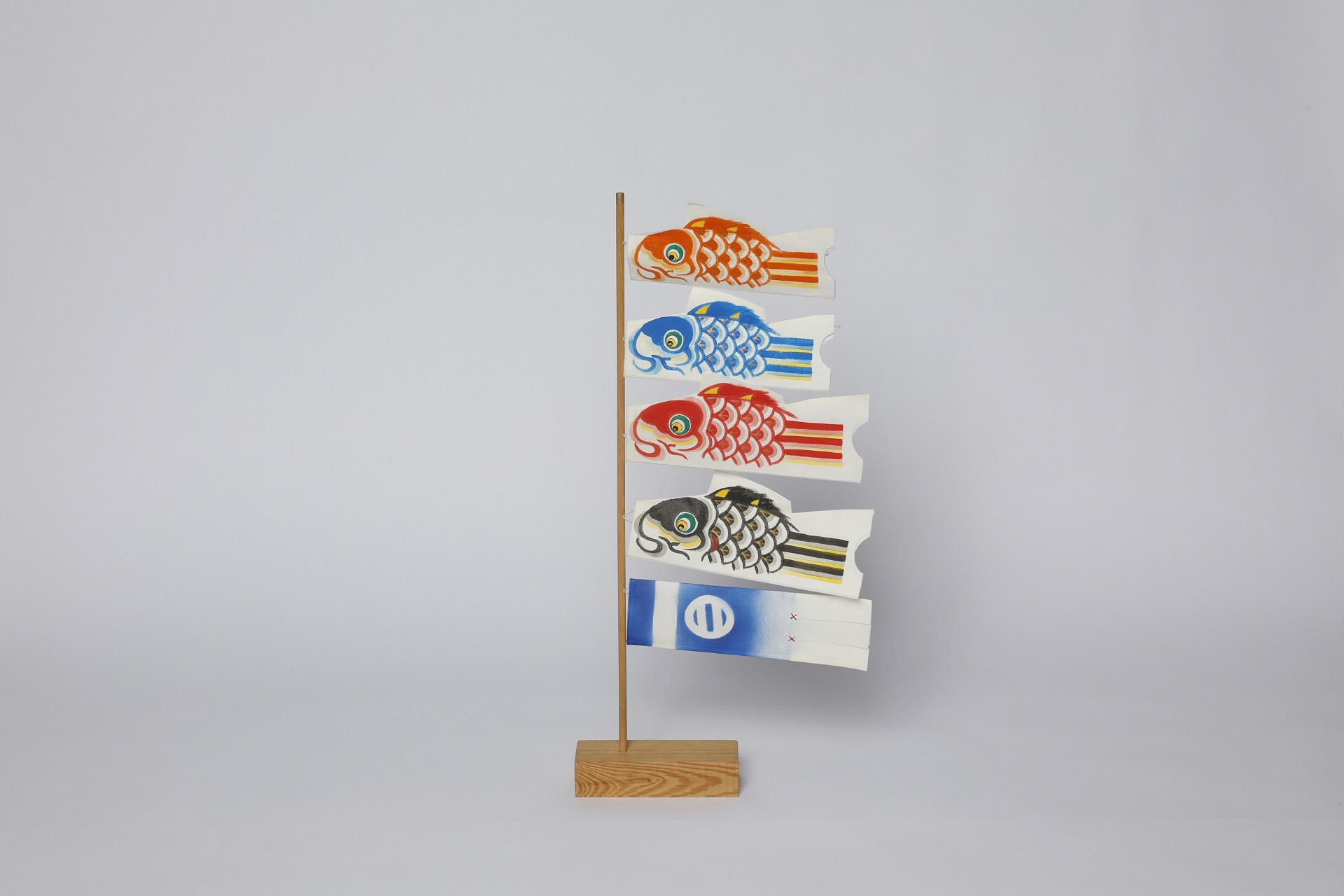 手畫鯉魚旗-圖片