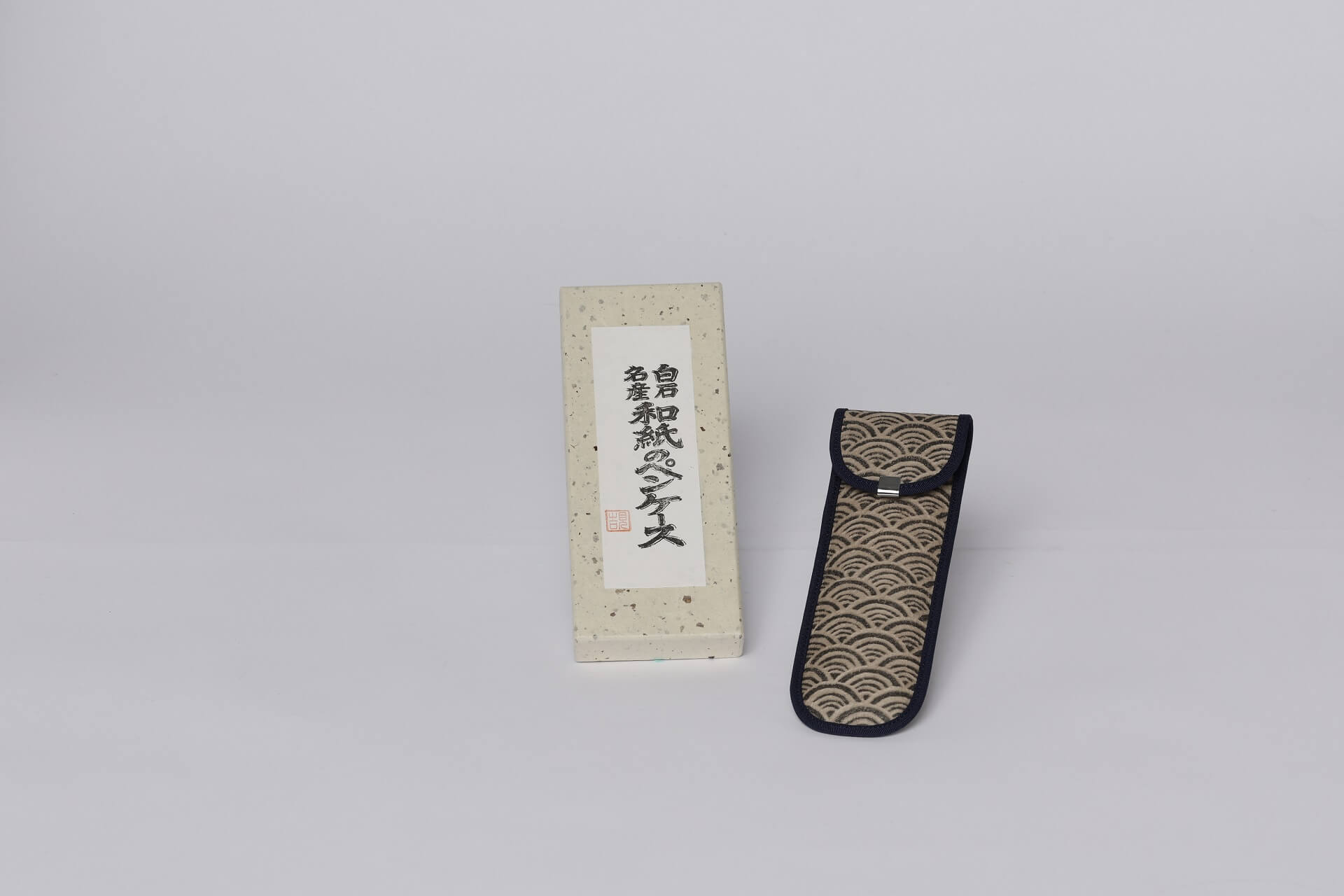 白石和紙筆包-圖片