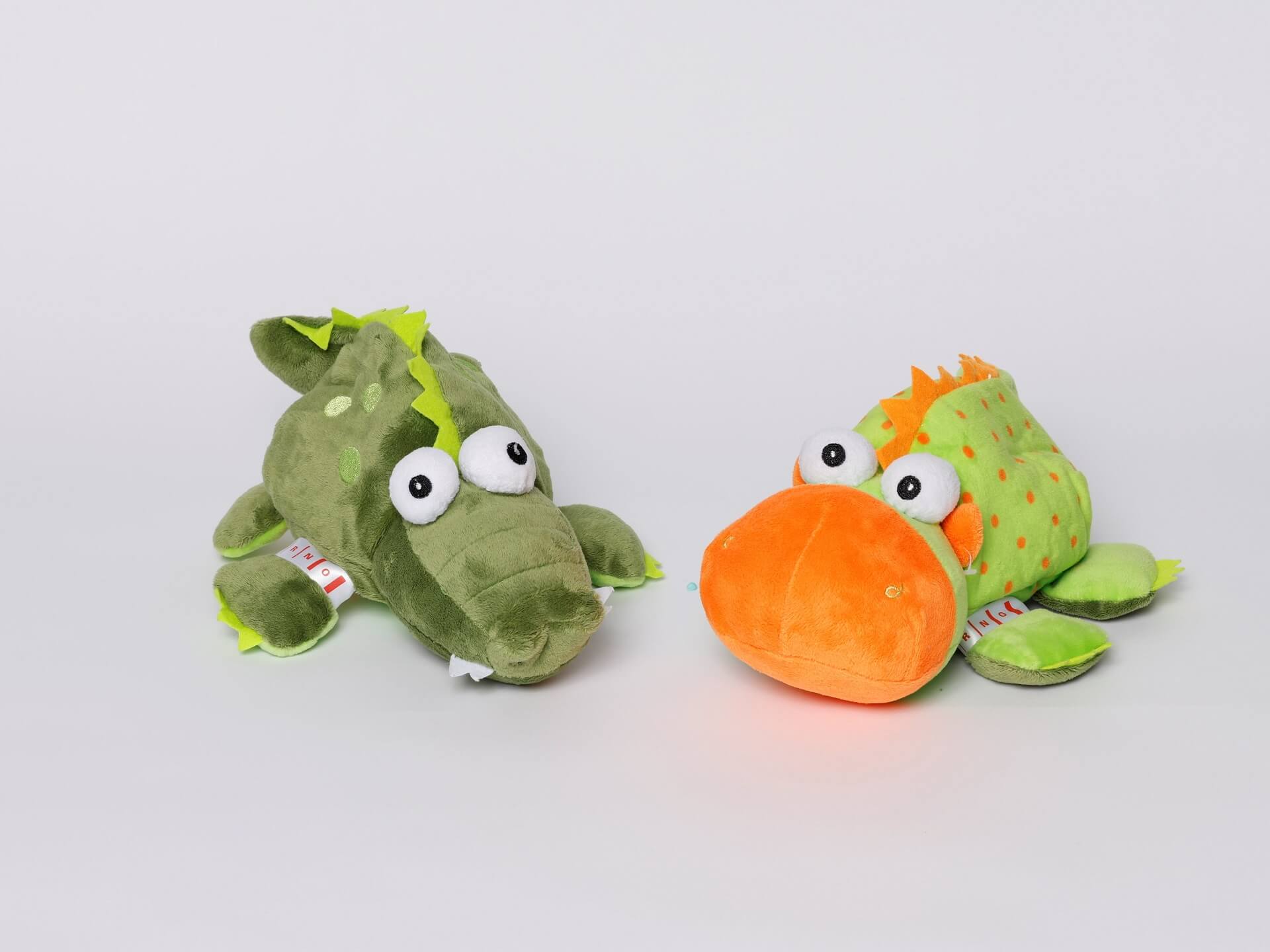 布爾諾市鱷魚/恐龍雙面舒眠玩偶-圖片