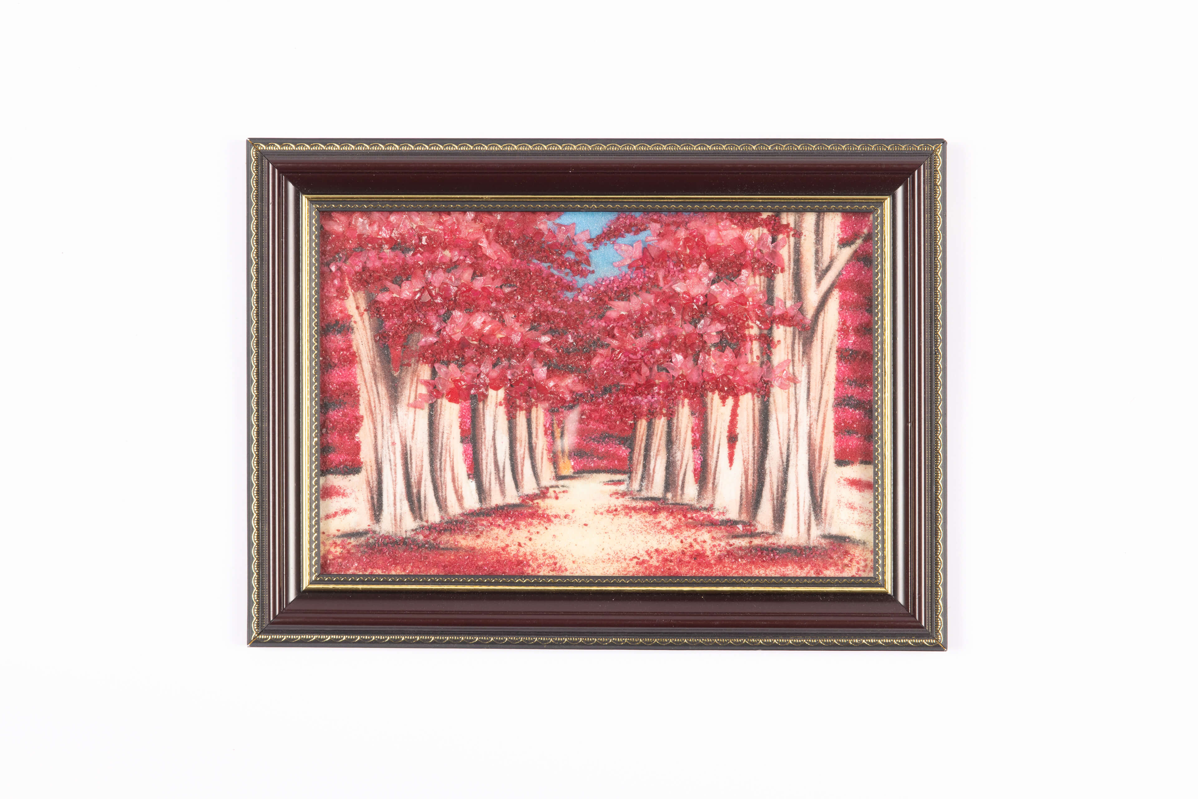 緬甸 紅寶石畫-圖片