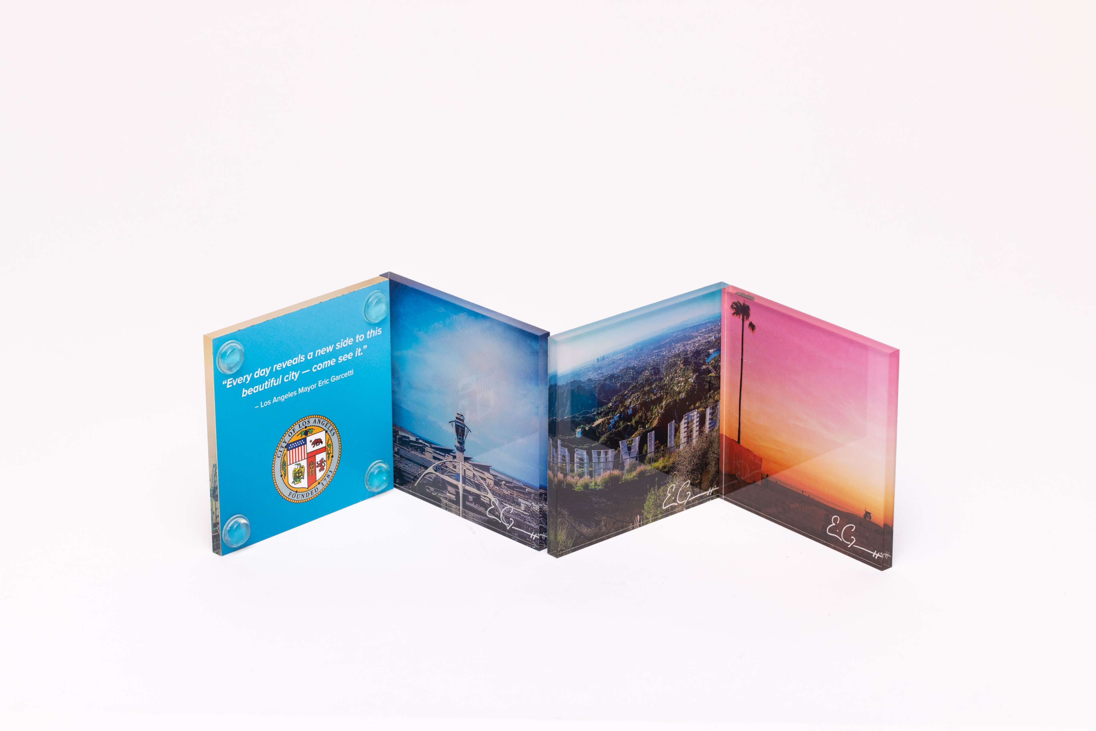 加利福尼亞州洛杉磯市徽記-圖片