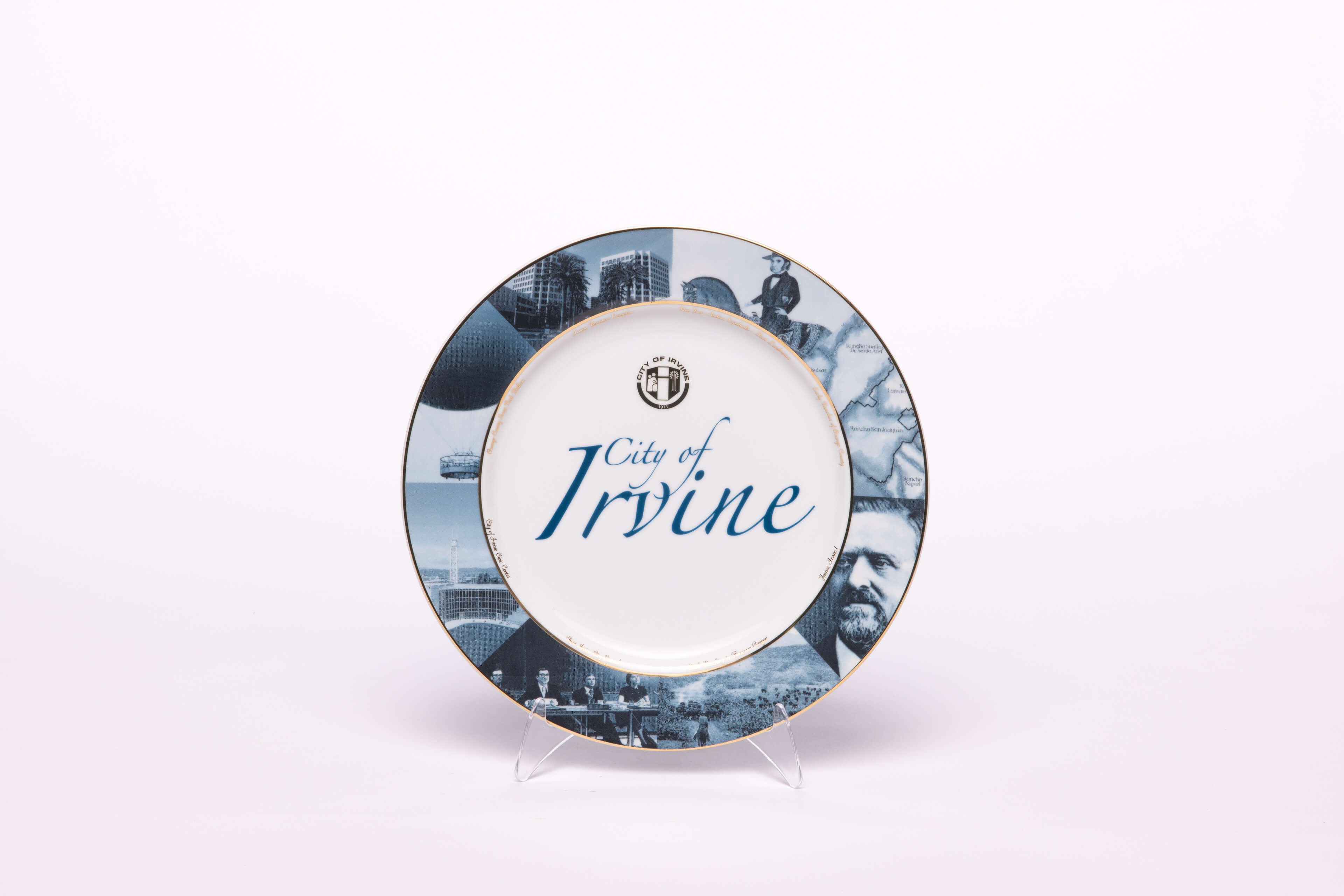 爾灣市紀念盤-圖片