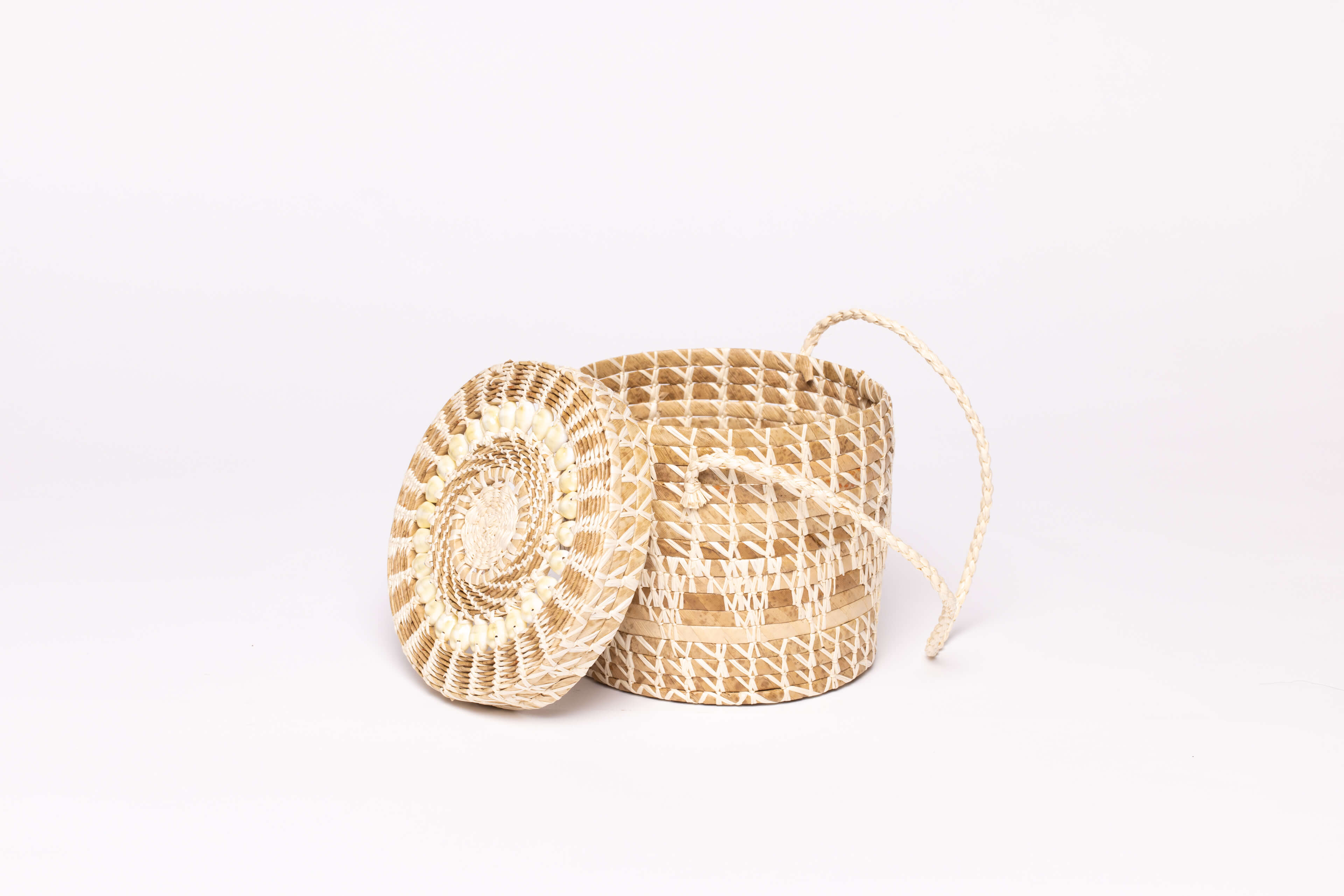 馬紹爾貝殼編織包-圖片