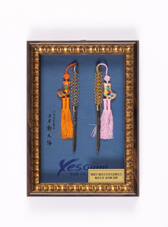 鍍金鍍銀拆信刀掛飾