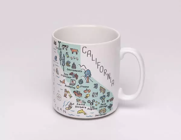 加利福尼亞州特色馬克杯