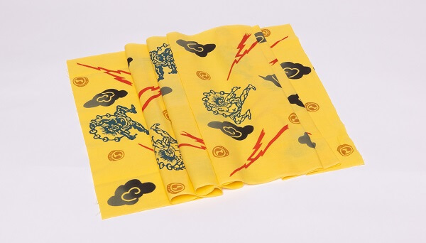 四季手拭巾-雷紋