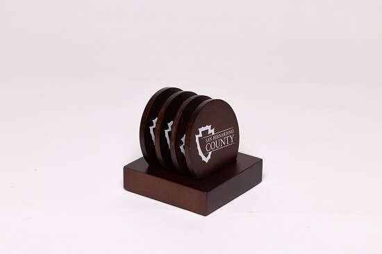 聖貝納迪諾郡郡徽杯墊