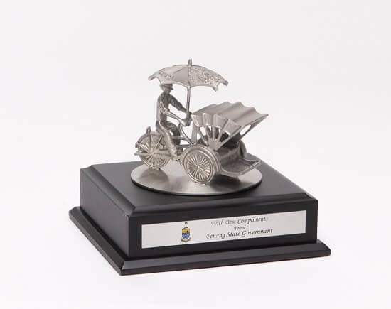 檳城州政府紀念擺飾