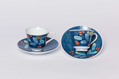 伊萬里燒咖啡杯組