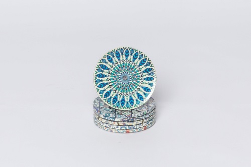 土耳其花紋杯墊