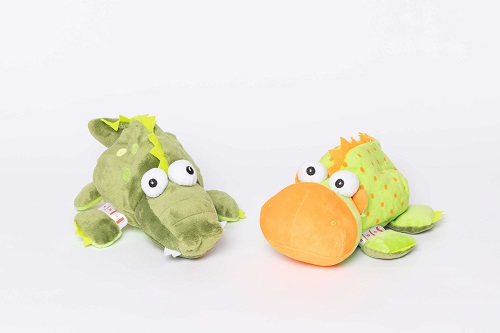 布爾諾市鱷魚/龍雙面舒眠玩偶