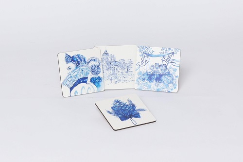 南摩拉維亞州民俗杯墊