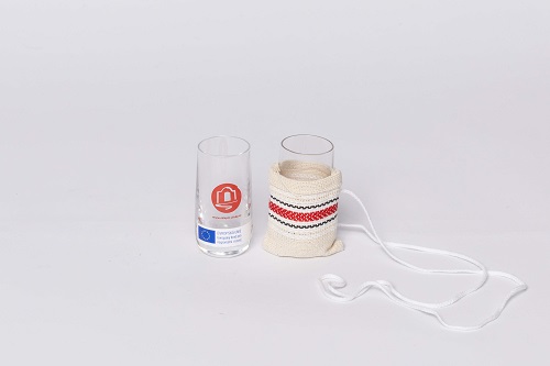 聖彼得和聖保羅大教堂圖案蠟燭杯