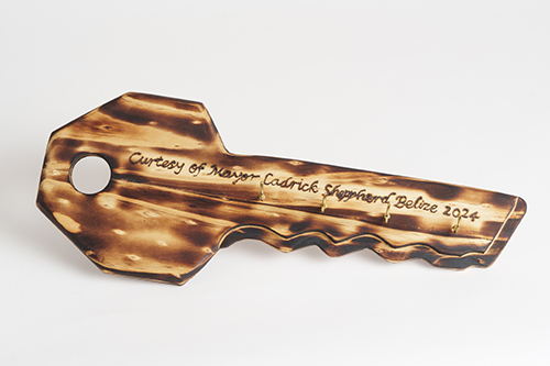 木製鑰匙造型藝品