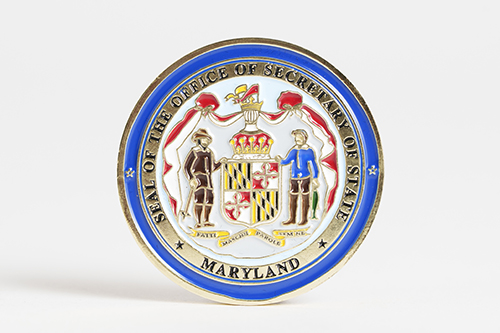 美國馬里蘭州務卿辦公室徽章